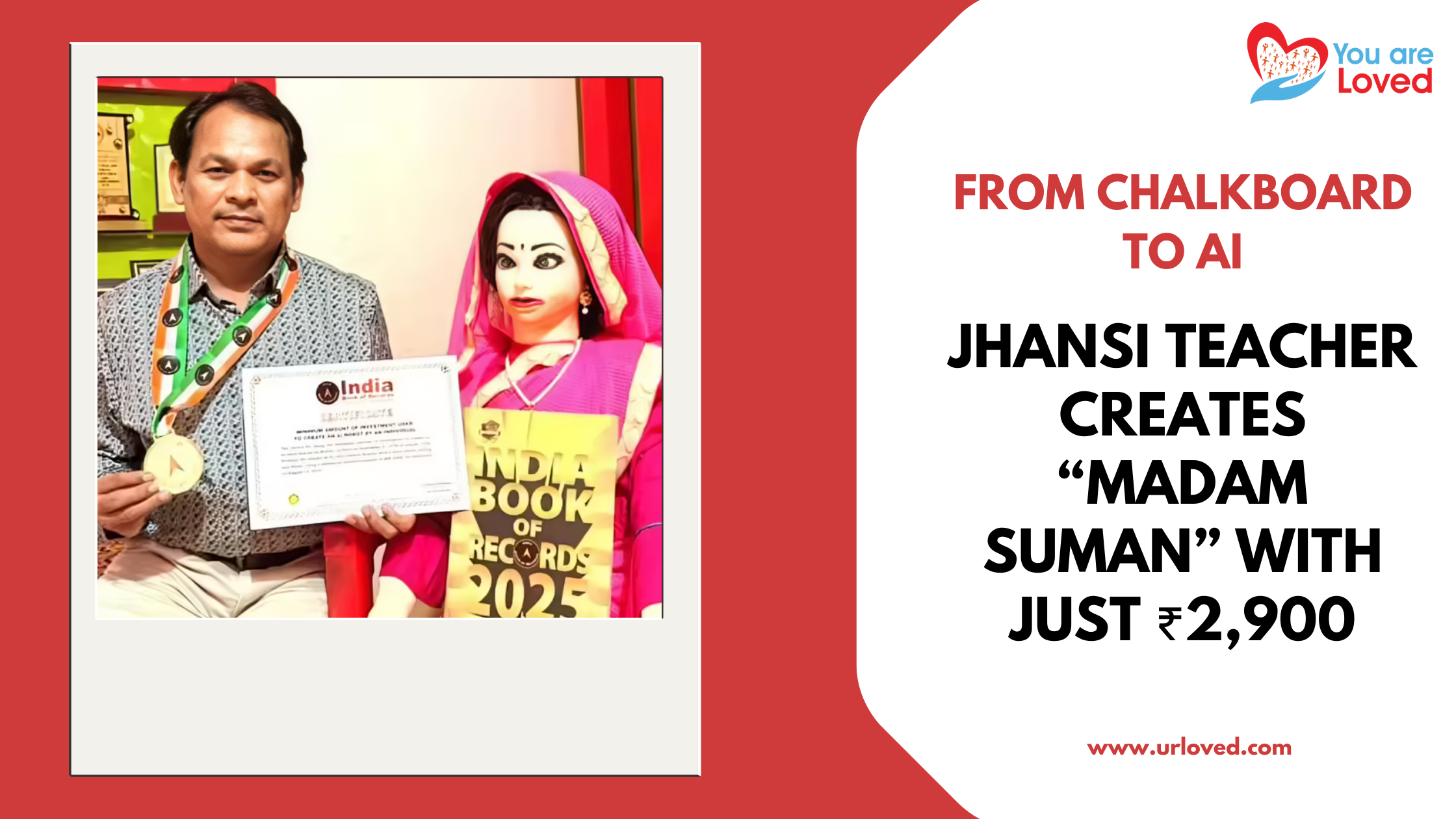 From Chalkboard to AI: Jhansi Teacher Creates “Madam Suman” With Just ₹2,900