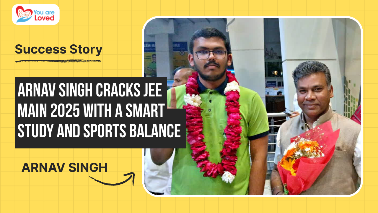 How Arnav Singh Cracked JEE Main 2025 in His First Attempt With a Balanced Study and Sports Routine