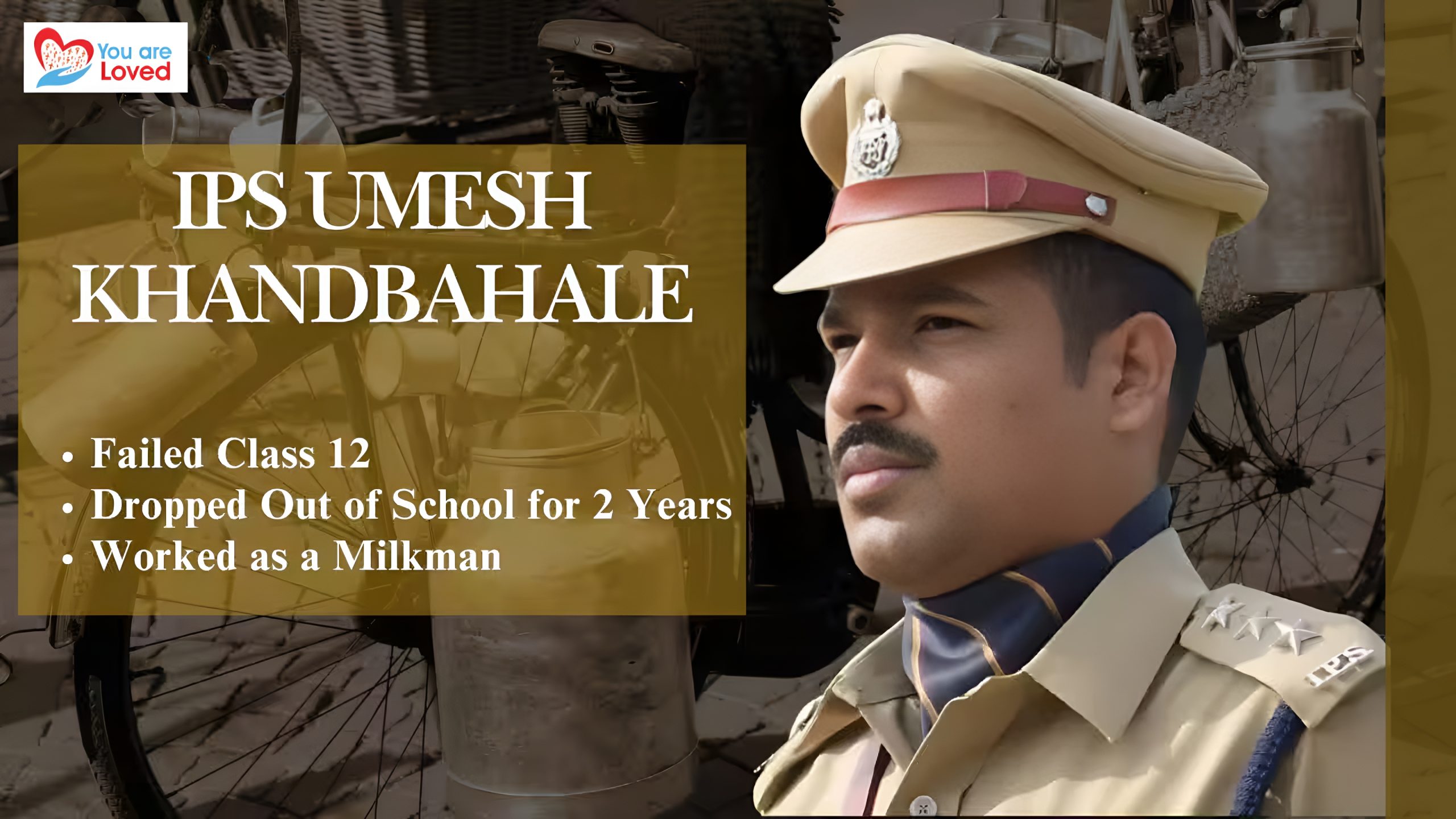 Sold Milk After Failing 12th, Now an IPS Officer: The Inspiring UPSC Success Story of Umesh Khandbahale