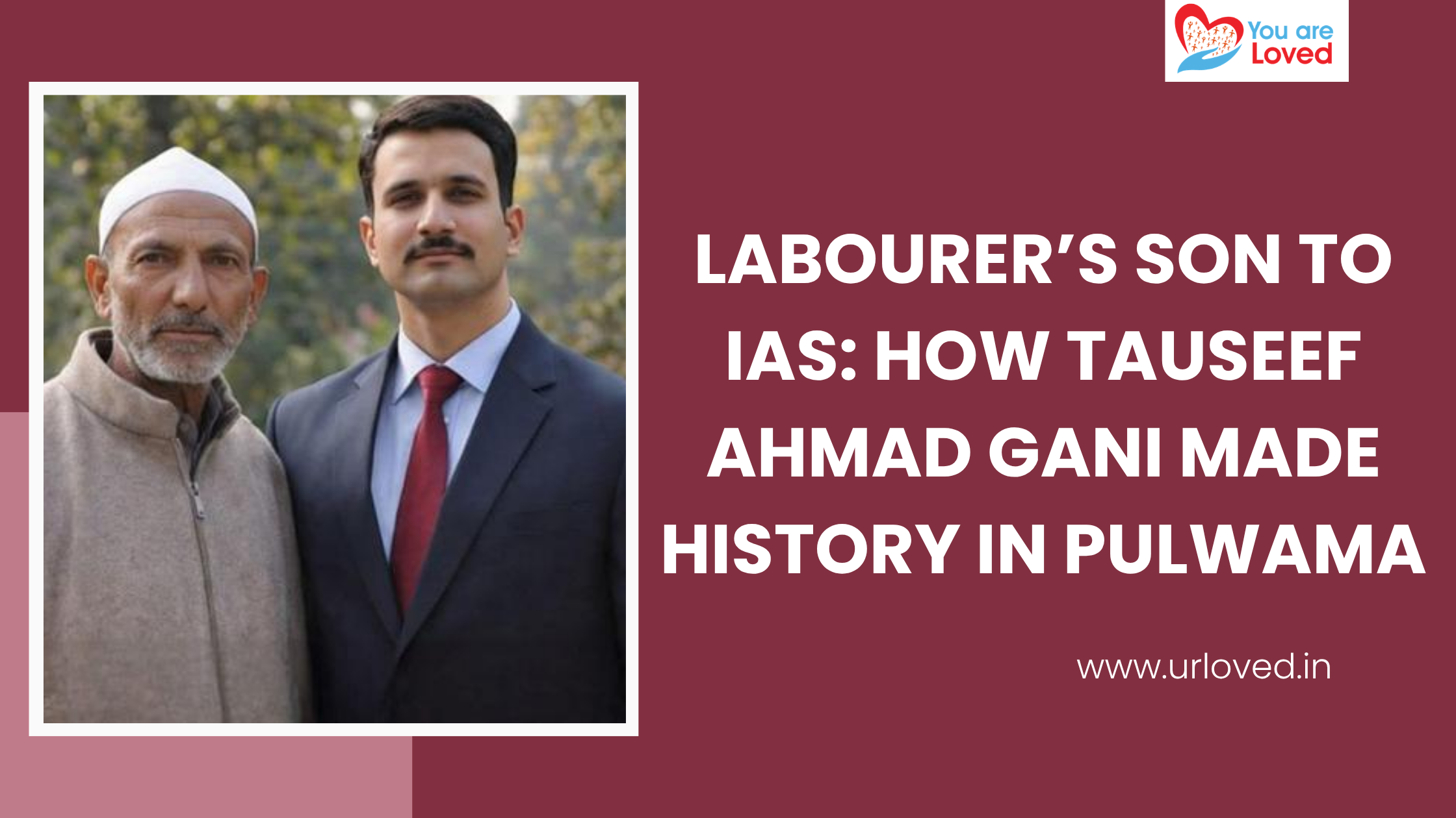 Labourer’s Son to IAS: How Tauseef Ahmad Gani Made History in Pulwama
