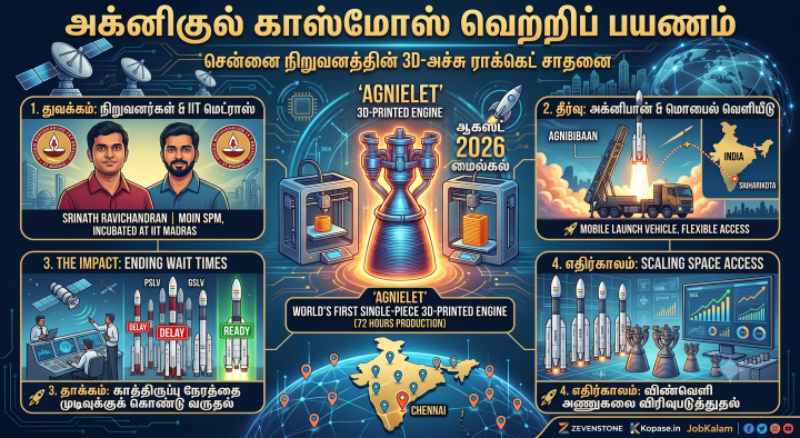 The 3D-Printed Rocket Revolution by Chennai’s Agnikul Cosmos